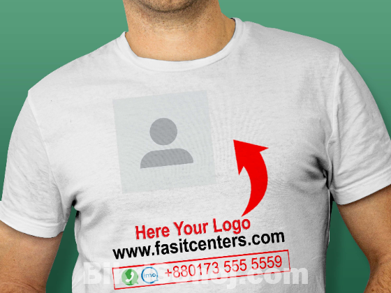 Custom Logo, Design & Photo t shirt Print at Low Cost BD